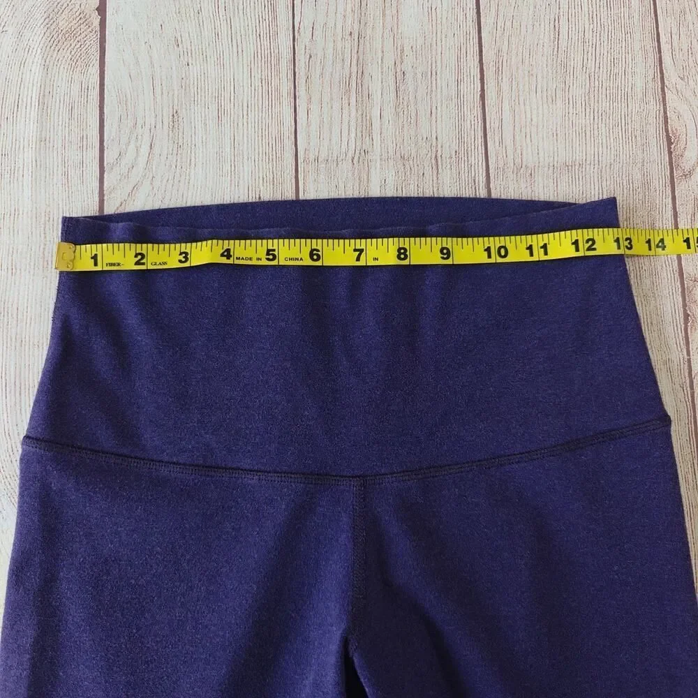 Lululemon Wunder Under Pant (Hi-Rise) Heather Purple sz 8